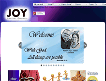 Tablet Screenshot of joybaptist.com
